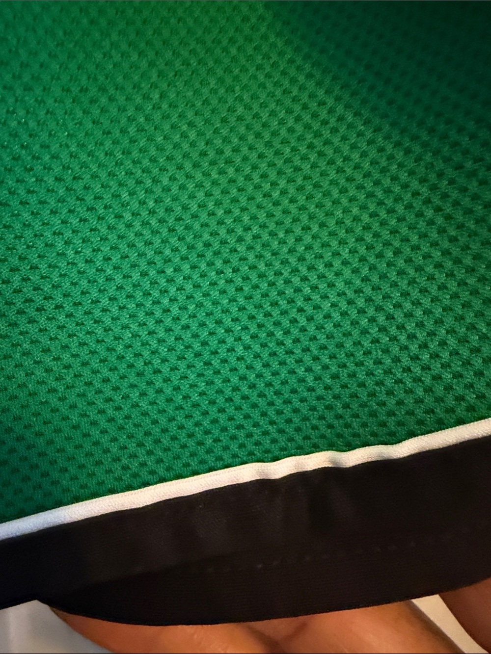 Avia Green Athletic Shorts with Black & White Trim - Picture 9 of 9